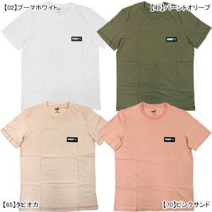プーマ PUMA FUSION Tシャツ 582687 サッカー フットサル カジュアルウェア TEE 半袖 ワンポイント コットン メンズ