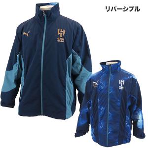 KIDSUPER STUDIOS アル・ヒラル サウジFC リバーシブル ウインドブレーカー プーマ 606845-20 サッカー レプリカ ジャケット