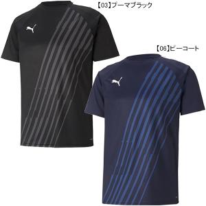 【ネコポス選択可】 プーマ PUMA INDIVIDUAL PACER 半袖 シャツ 657484 サッカー フットサル プラクティスシャツ 練習着 メンズ