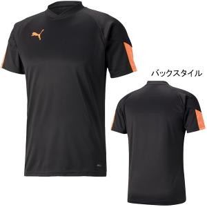 【ネコポス選択可】 プーマ PUMA INDIVIDUAL FINAL 半袖 シャツ 658088 サッカー フットサル プラクティスシャツ Tシャツ 半袖 練習着 メンズ｜futaba