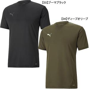 【ネコポス送料無料】 プーマ PUMA INDIVIDUAL LIGA ウォーム 半袖 シャツ 658231 サッカー フットサル プラシャツ 練習着 メンズ｜futaba