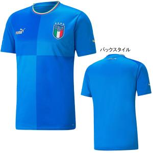 イタリア代表 2022 FIGC ホーム レプリカユニフォーム 765643-01 サッカー 半袖 ブルー プーマ PUMA