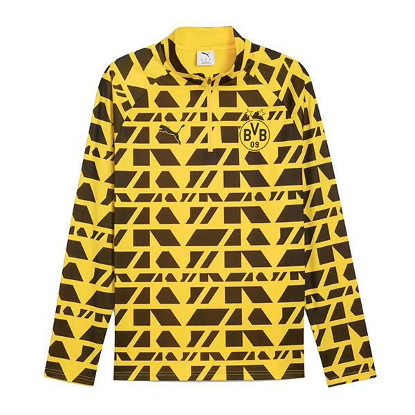 ボルシアドルトムント 裏起毛 BVB 2025-26 プレマッチ クォータジップ トップ 78168...