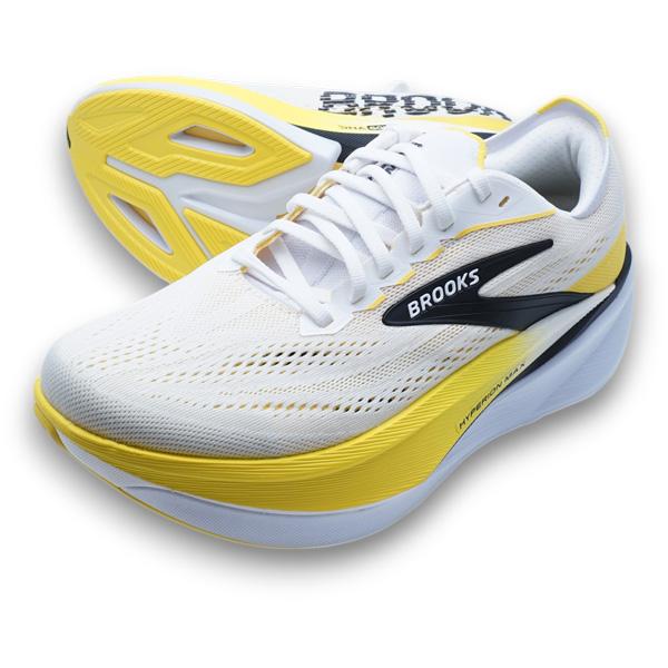 Hyperion MAX 4 ブルックス BROOKS BRM4983-WXY ホワイト イエロー ...