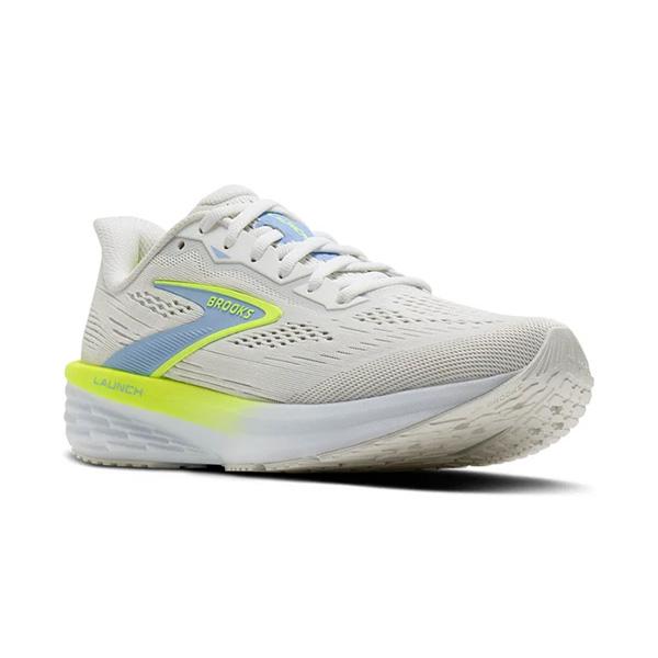 Launch 12 ブルックス BROOKS BRW4712-WXY ホワイト イエロー レディース...