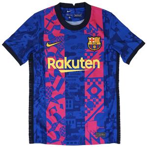 【ネコポス選択可】 FCバルセロナ ジュニア 2021-22 レプリカ サード ユニフォーム DB6241-406 サッカー 3rd 半袖 子供用 ナイキ NIKE
