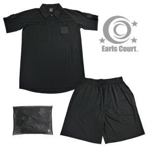 アールズコート Earls Court レフリーウェア 上下 3点セット EC-R001 サッカー 審判服 レフェリーウェア 半袖シャツ プラパン 収納袋｜フタバスポーツフットボール店