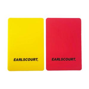 【ネコポス選択可】 アールズコート Earls Court レフリーカードセット EC-R004 サッカー レフェリーアイテム 審判用品 試合｜futaba