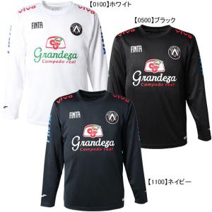 フィンタ FINTA GDZ L/Sプラクティスシャツ FT8605 サッカー フットサル プラシャツ 長袖 練習着 メンズ