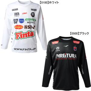 フィンタ FINTA レコルダーレL／S昇華プラクティスシャツ FT8804 サッカー フットサル プラシャツ 長袖 練習着 メンズ