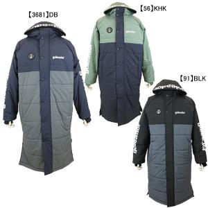 goleador（ゴレアドール） 中綿 バイカラー JR ロングベンチコート D