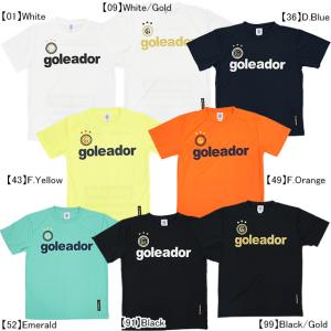 【ネコポス送料無料】 ゴレアドール goleador Basic プラTシャツ G-440 サッカー フットサル プラクティスシャツ 半袖 練習着 メンズ