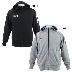 ガビック GAVIC スウェット ジップパーカ GA4186 サッカー フットサル フルジップ パーカー 移動着 メンズの商品画像