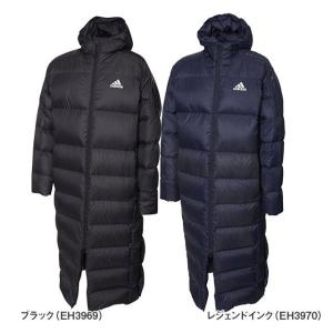 アディダス adidas ベンチコート ロング ダウンコート BOS Long Light Down Parka GDT78 メンズ 撥水 サッカー 観戦