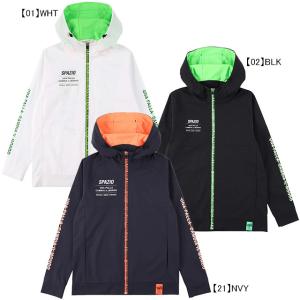 スパッツィオ SPAZIO ジュニア バックプリント フルジップパーカー