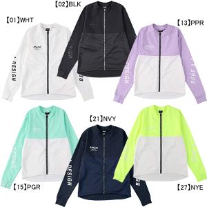 Spazio（スパッツィオ） グラデーション 裏メッシュ ワイドジップ