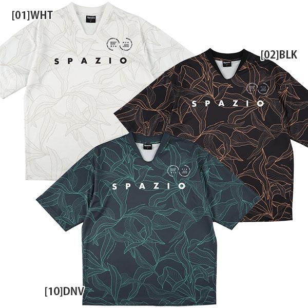 【ネコポス送料無料】スパッツィオ Spazio Vネック オーバーサイズ プラシャツ 24SS GE...