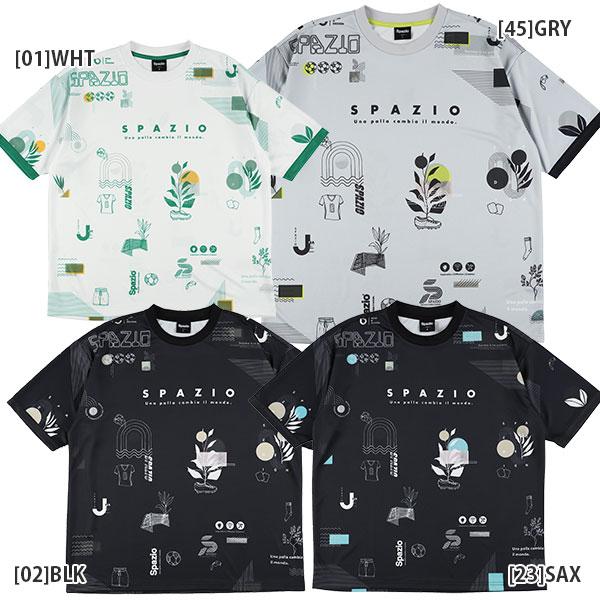 【ネコポス送料無料】スパッツィオ Spazio ジュニア オーバーサイズ クルーネック プラクティス...