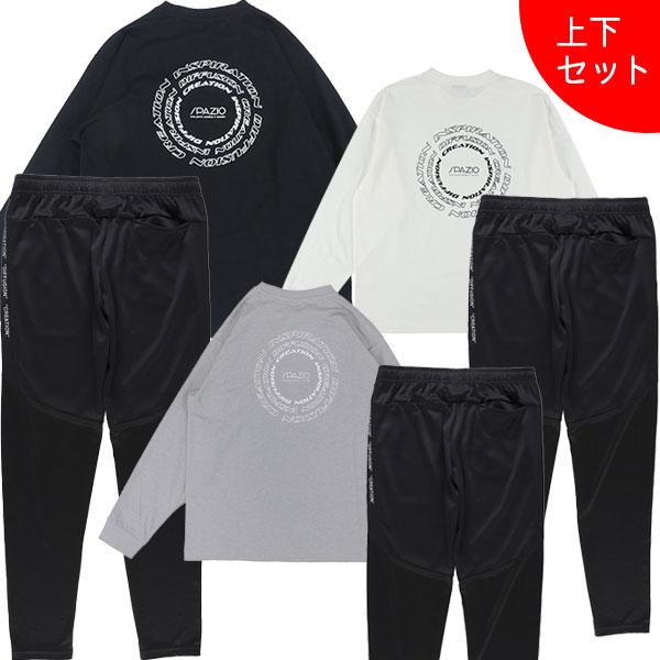 【上下セット】 スパッツィオ Spazio ジュニア Jr バックサークル ロンT 脇パネル ロゴ ...