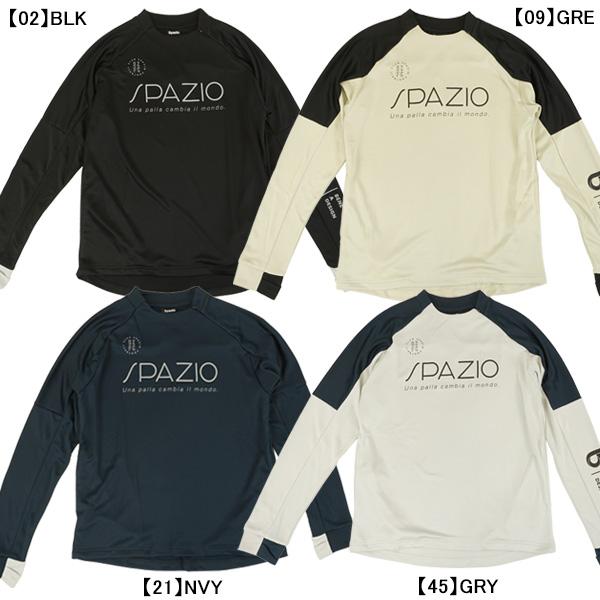 【ネコポス送料無料】 スパッツィオ Spazio ジュニア Jr.脇パネルミッドトレーニングトップ ...