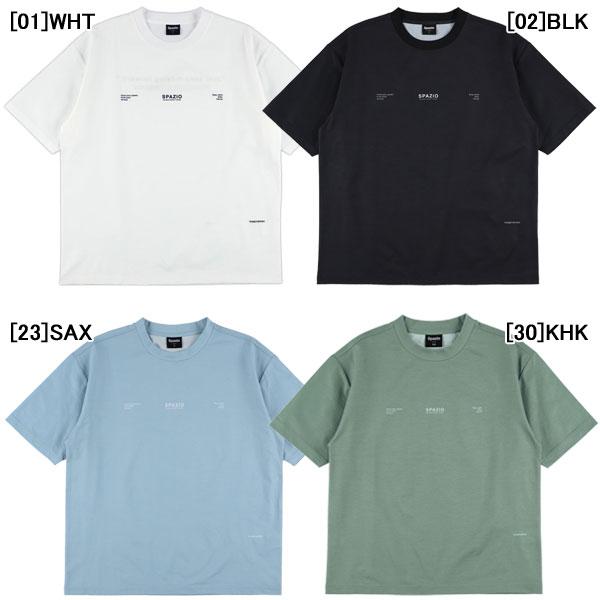 【ネコポス選択可】スパッツィオ Spazio タイポグラフィ オーバーサイズ プラT GE1141 ...