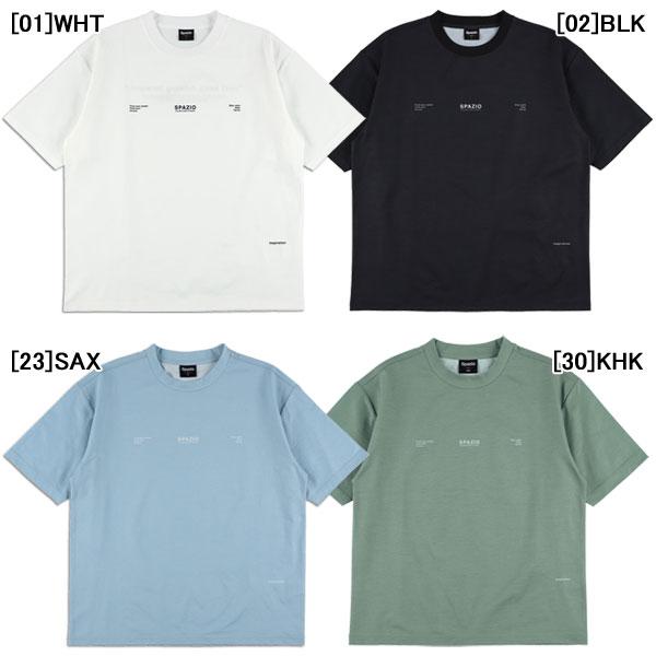 【ネコポス選択可】スパッツィオ Spazio ジュニア タイポグラフィ オーバーサイズ プラTシャツ...