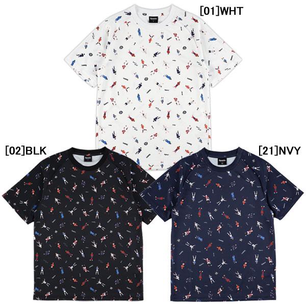 【ネコポス送料無料】スパッツィオ Spazio ジュニア レジェンド 総柄 プラシャツ2 GE115...