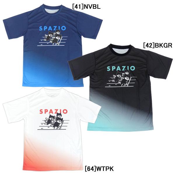 【ネコポス送料無料】スパッツィオ Spazio PIPPO ゴールテープ 半袖プラ 別注 GE117...