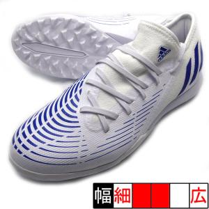 プレデター エッジ.3 L TF アディダス adidas GX2633 ホワイト×ブルー サッカー トレーニングシューズ｜futaba