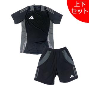 【上下セット】アディダス adidas TIRO24 コンペティション トレーニング プラシャツ プラパンツ HAP66/GZI69 サッカー フットサル プラクティスセット｜futaba