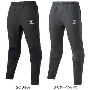 ヒュンメル hummel 中綿 PLAY パデッドテックパンツ HAT8064 サッカー フットサル トレーニングパンツ 一部裏起毛 防寒 メンズ