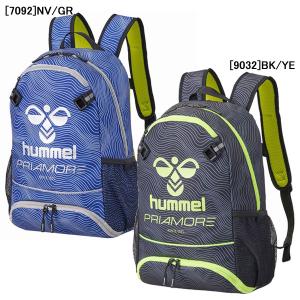 【送料無料】ヒュンメル hummel プリアモーレ ジュニア バックパック HFB8052 サッカー フットサル シューズポケット ボールネット付き｜フタバスポーツフットボール店