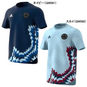 アディダス adidas TAN DNA ADV ジャージー 半袖 プラクティスシャツ JJW37 サッカー フットサル プラシャツ 練習着 メンズ