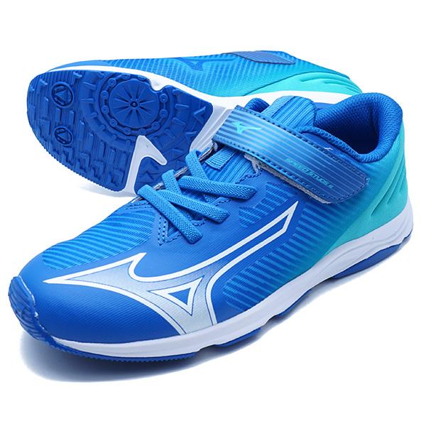 【送料無料】 スピードスタッズ4 ベルト ミズノ mizuno K1GC2423-10 ブルー ホワ...