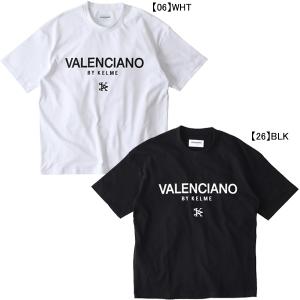 ケルメ KELME VALENCIANO KV ロゴ Tシャツ KV24S713 サッカー フットサル カジュアル 半袖 全胸ロゴ メンズ｜フタバスポーツフットボール店