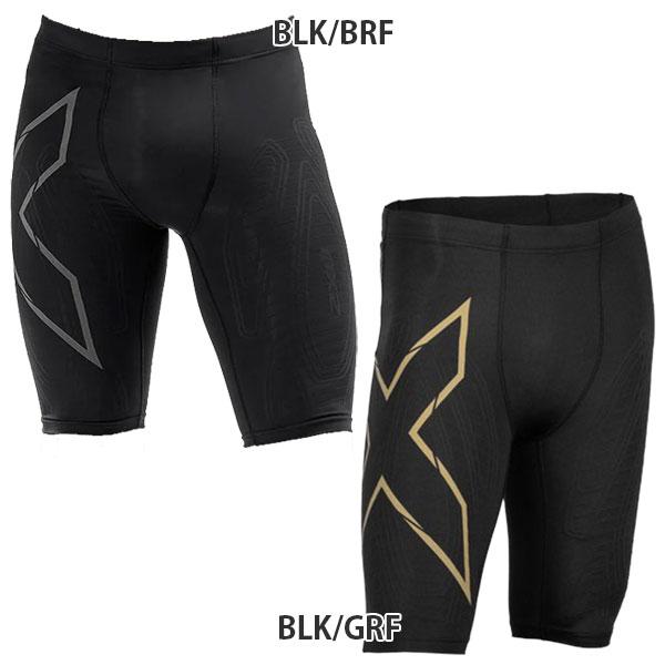 ツータイムズユー 2XU コンプレッションタイツ ロングスパッツ MA5331B ランニング ロング...