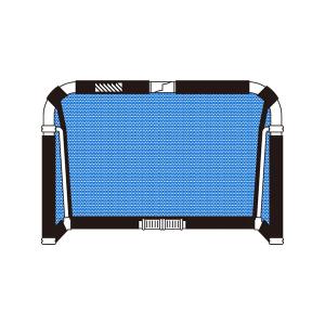 【メーカー取寄せ商品】 フットボールギア footballgear クレイジーゴールミディアム 110×75 MGX-1175-BLU サッカー ミニゴール トレーニング用品 ブルー｜futaba