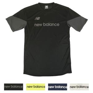 【ネコポス選択可】 ニューバランス New Balance プラクティス ショートスリーブ MT61573K 陸上 サッカー フットサル プラクティスシャツ 半袖 練習着 メンズ