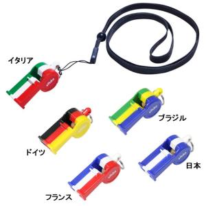 スフィーダ SFIDA ホイッスル TORICOROL OSFTOR01 サッカー フットサル レフェリー 審判用品 笛 国旗型｜futaba