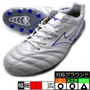 モナルシーダ NEO 2 JAPAN ミズノ MIZUNO P1GA222025 ホワイト×ブルー サッカースパイクの商品画像