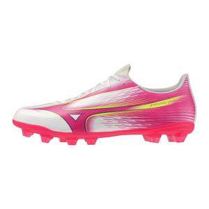ミズノアルファ 3 セレクト ミズノ mizuno P1GA266564 ホワイト ピンク サッカースパイク