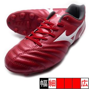 新作 モナルシーダ NEO 2 SELECT Jr ミズノ MIZUNO P1GB222560 レッド×ホワイト ジュニア サッカースパイク