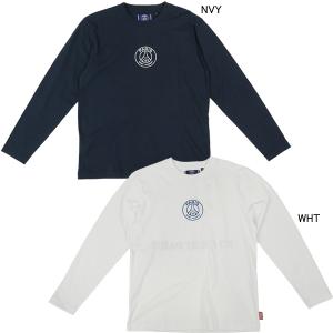 パリサンジェルマン オフィシャル PSG 刺繍 ロゴ Tシャツ 長袖 PS0324SS0001 サッカー カジュアル メンズ｜futaba