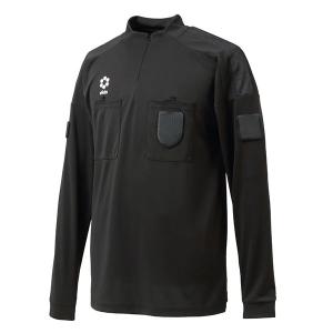 スフィーダ SFIDA レフェリーシャツ 長袖 SA-22835 サッカー 審判 レフェリーウェア ブラック メンズ