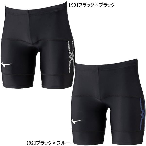 【ネコポス送料無料】 ミズノ mizuno MCライン タイツ ハーフ U2MBCA12 ランニング...