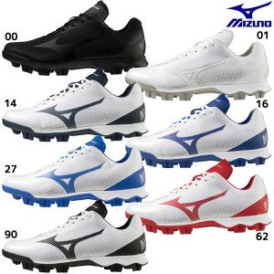 【即出荷】野球 スパイク WAVE LIGHTREVO ウエーブライトレボ ミズノ MIZUNO ポイントスパイク 紐 3E相当 11GP2221｜futabaathlete