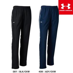 アンダーアーマー UA Woven Text Logo Pant ウーブン テキストロゴ パンツ 1353513 レディース トレーニング スポーツウエア｜futabaathlete