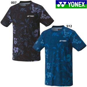 【即出荷】【ネコポス送料無料】ヨネックス YONEX テニスウェア ハナガラTシャツ 16621｜futabaathlete