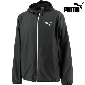 プーマ PUMA ウィンドブレーカー ジャケット 裏メッシュ 撥水 エッセンシャル ソリッド 582696-01 メンズ  ウォーキング ジョギング トレーニング