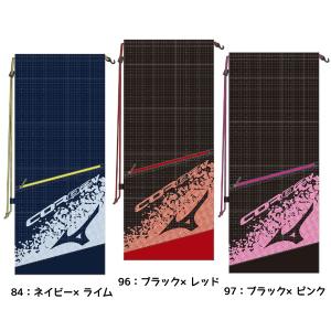 Mizuno バドミントンラケット ラケットケース付き 美品 MIZUNO（ミズノ） バドミントン 撥水ラケットケース ブラック メール便